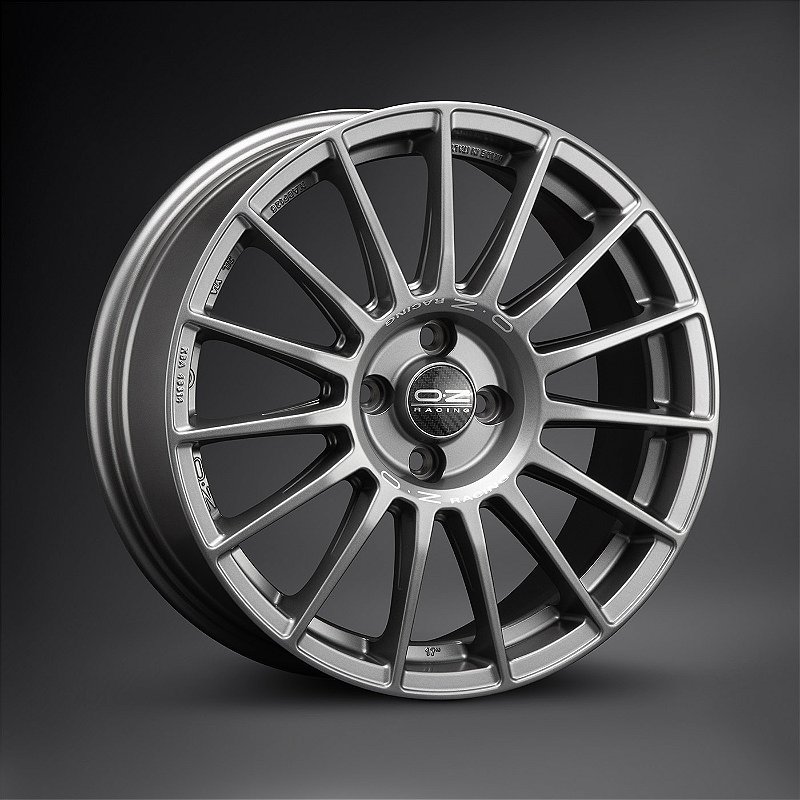 Jogo de Rodas OZ Racing Superturismo LM Matt Graphite Aro 17x7